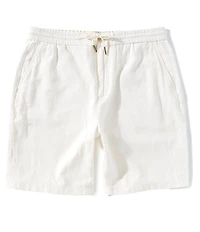 Scotch & Soda Cotton Linen 8#double; Inseam Shorts