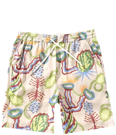 Scotch & Soda Desert Floral 7.5#double; Inseam Shorts