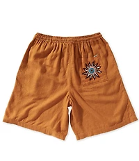 Scotch & Soda Embroidered Linen 8#double; Inseam Shorts