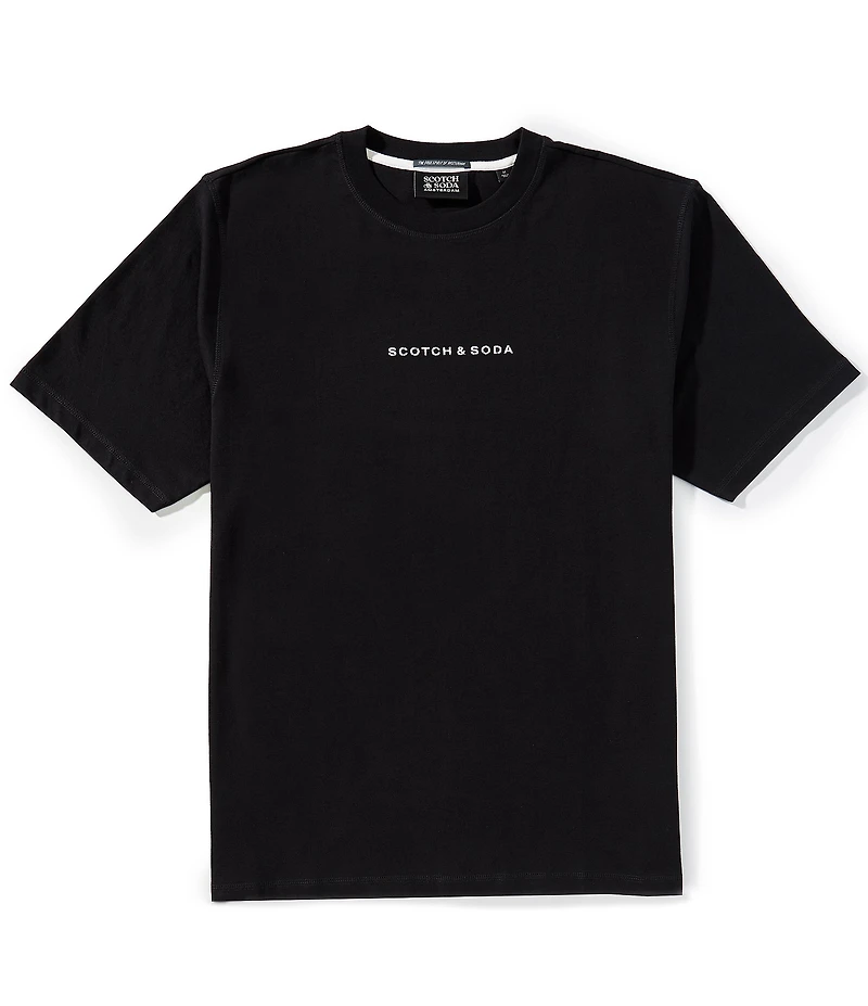 Scotch & Soda Front Logo Short Sleeve T-Shirt