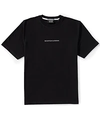 Scotch & Soda Front Logo Short Sleeve T-Shirt
