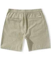 Scotch & Soda Linen-Blend 7#double; Inseam Shorts