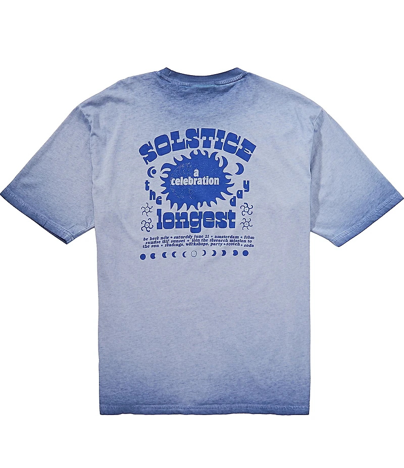 Scotch & Soda Loose-Fit Short Sleeve Graphic T-Shirt