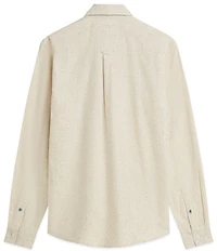 Scotch & Soda Melange Long Sleeve Woven Shirt