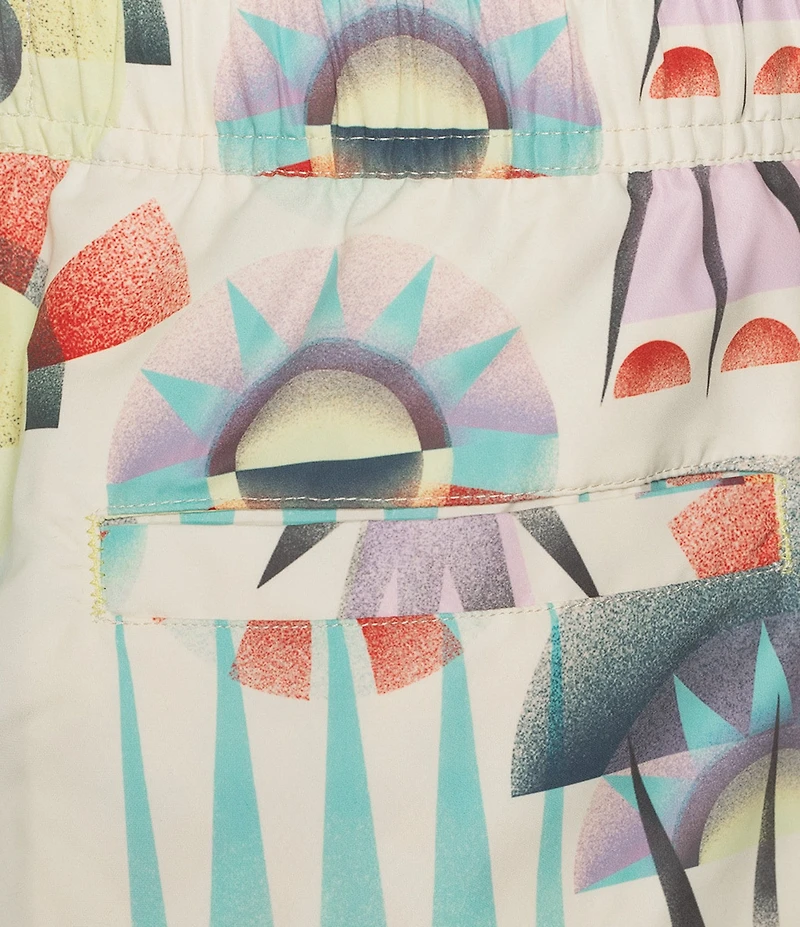 Scotch & Soda Printed 6#double; Inseam Swim Trunks
