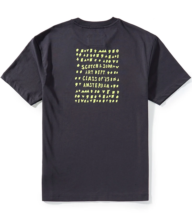 Scotch & Soda Relaxed Fit Artwork Short Sleeve T-Shirt