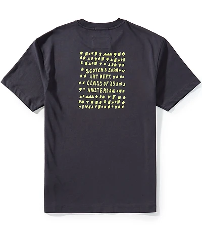 Scotch & Soda Relaxed Fit Artwork Short Sleeve T-Shirt