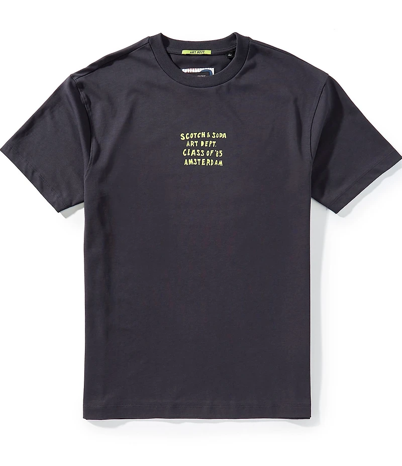 Scotch & Soda Relaxed Fit Artwork Short Sleeve T-Shirt