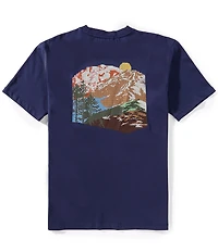 Scotch & Soda Relaxed Fit Cross-Stitch Artwork Short Sleeve T-Shirt