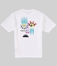 Scotch & Soda Relaxed Fit Graphic Print Short Sleeve T-Shirt