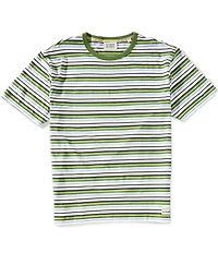 Scotch & Soda Relaxed Fit Striped Short Sleeve T-Shirt