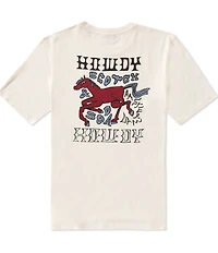 Scotch & Soda Howdy Short Sleeve Graphic T-Shirt