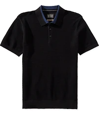 Scotch & Soda Structure Knit Polo Shirt