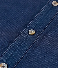 Scotch & Soda Structured Denim Long Sleeve Woven Shirt