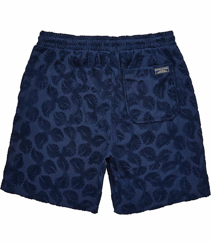 Scotch & Soda Terry Jacquard 8#double; Inseam Shorts