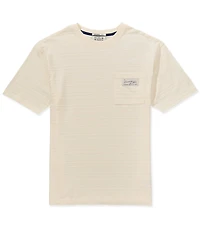 Scotch & Soda Textured Relaxed Fit Short Sleeve T-Shirt
