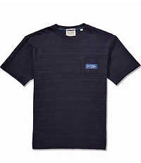 Scotch & Soda Textured Relaxed Fit Short Sleeve T-Shirt