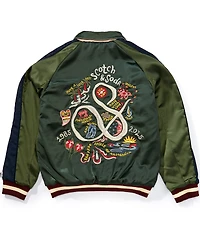 Scotch & Soda The 40th Anniversary Souvenir Reversible Bomber Jacket