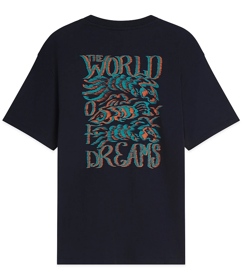 Scotch & Soda The World Of Dreams Short Sleeve Graphic T-Shirt