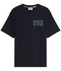 Scotch & Soda The World Of Dreams Short Sleeve Graphic T-Shirt