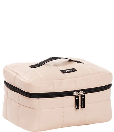 SCOUT All Aboard Medium Quilted Train Case