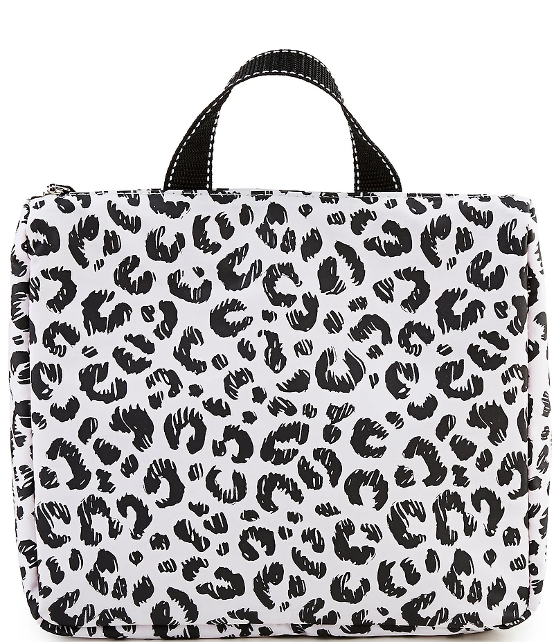 SCOUT Beauty Gordito Leopard Print Hanging Toiletry Bag
