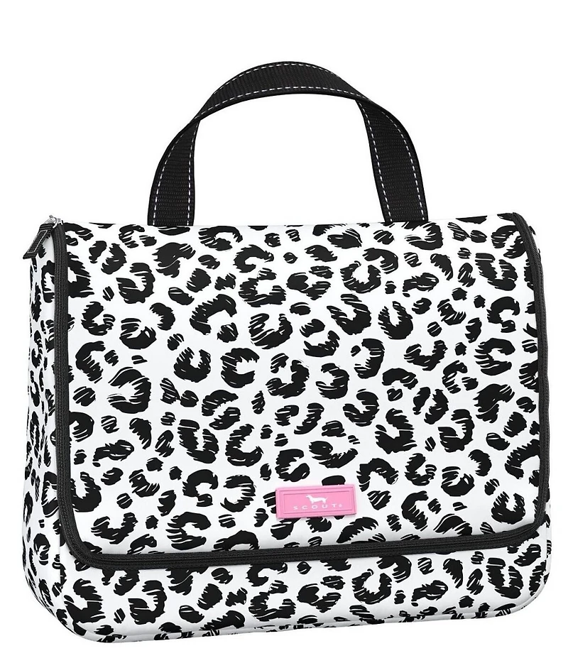 SCOUT Beauty Gordito Leopard Print Hanging Toiletry Bag