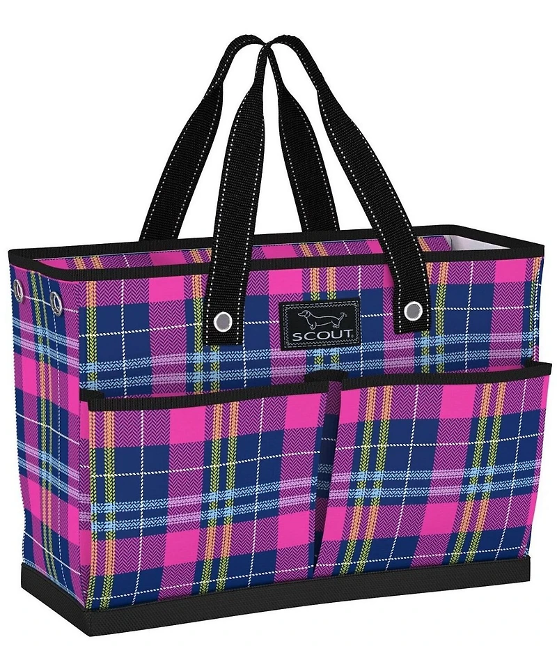 SCOUT Ben Plaid Pocket Tote Bag