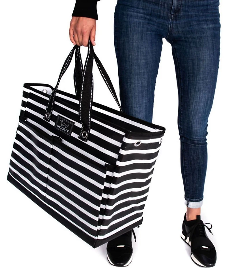 SCOUT Ben Stripe Pocket Tote Bag
