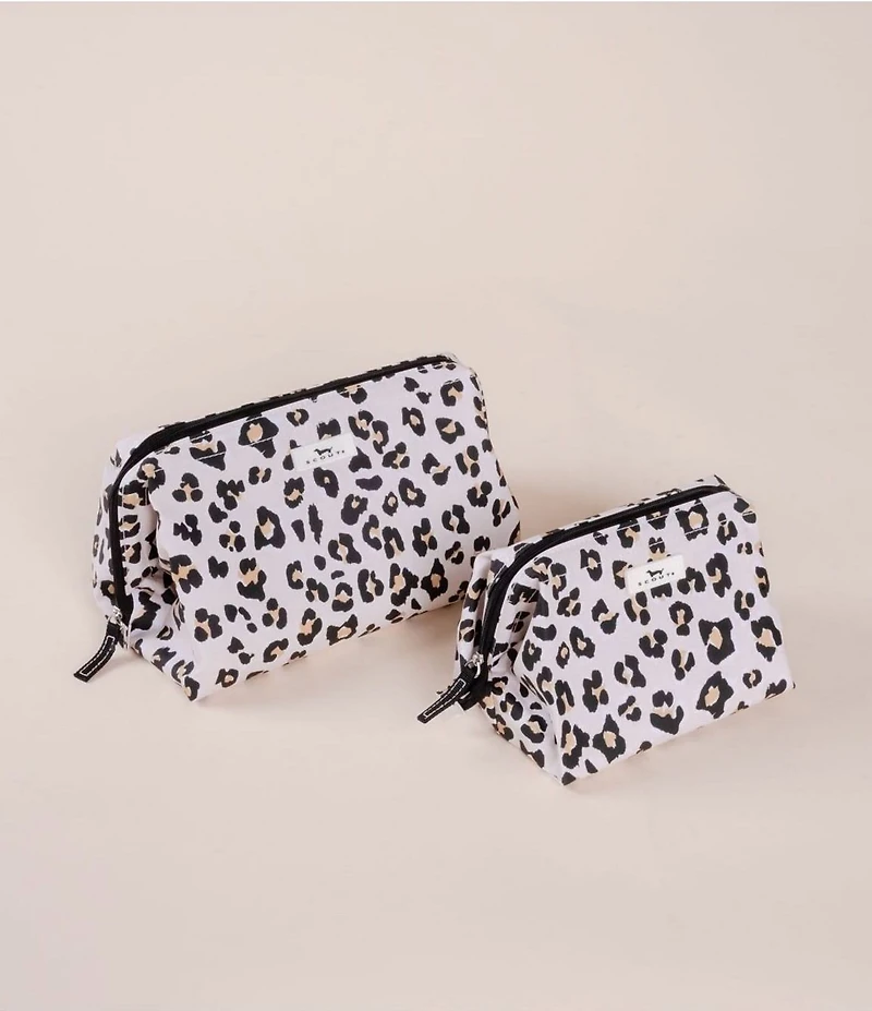 SCOUT Big Mouth Animal Print Makeup Bag