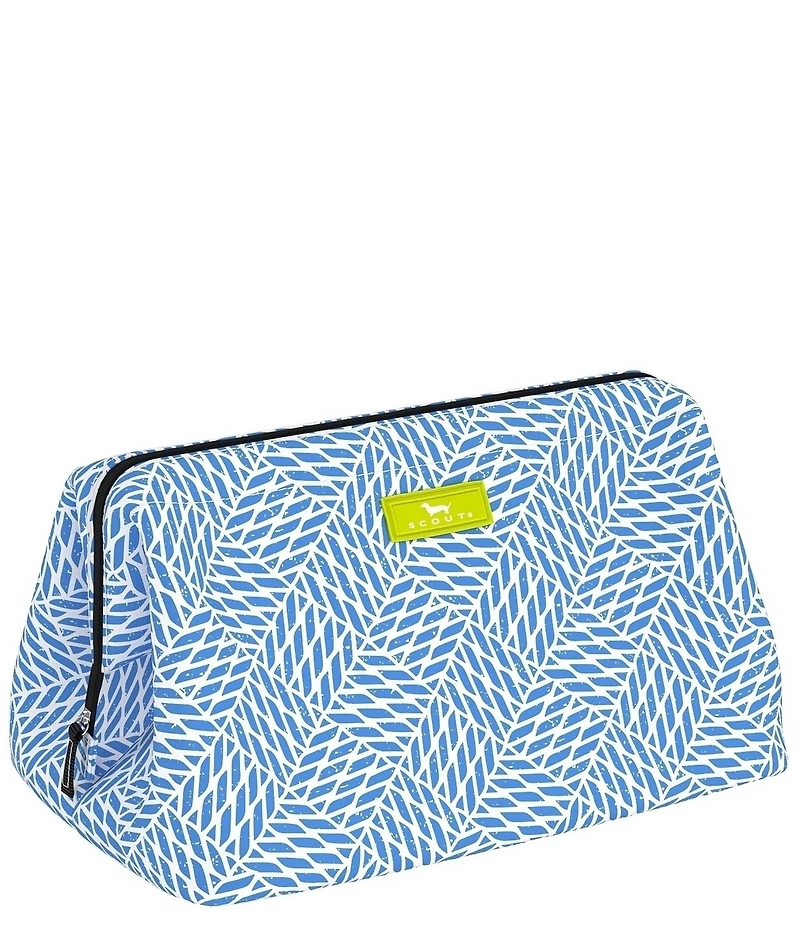 SCOUT Big Mouth Twisted Sister Canvas Makeup Bag