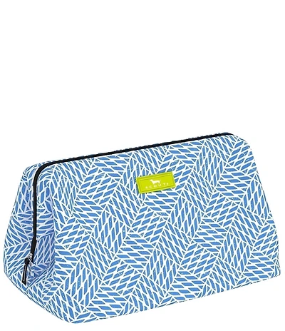 SCOUT Big Mouth Twisted Sister Canvas Makeup Bag