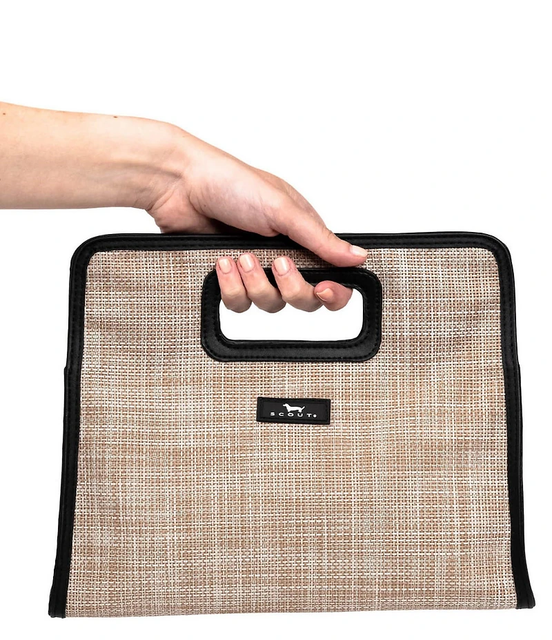 SCOUT Sand Woven Sunset Clutch