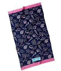 SCOUT Summer Shop Collection Bombshell Printed Velour Beach Towel