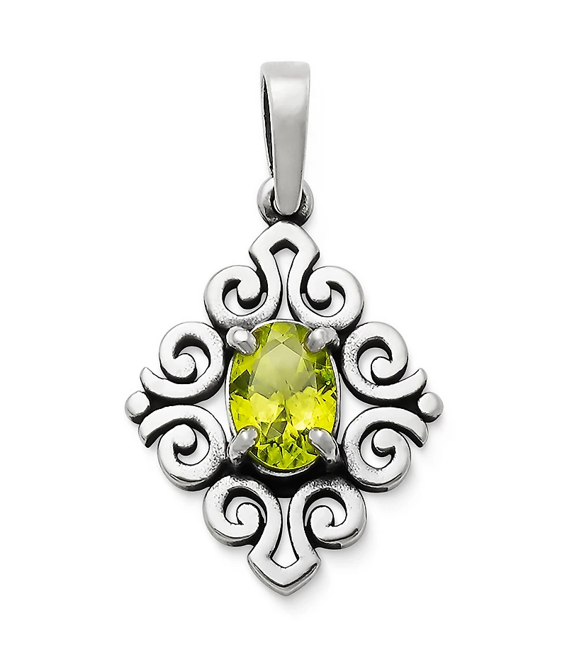 James Avery Scrolled Elegant Birthstone Charm