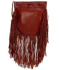Scully Soft Leather Fringe Crossbody Bag