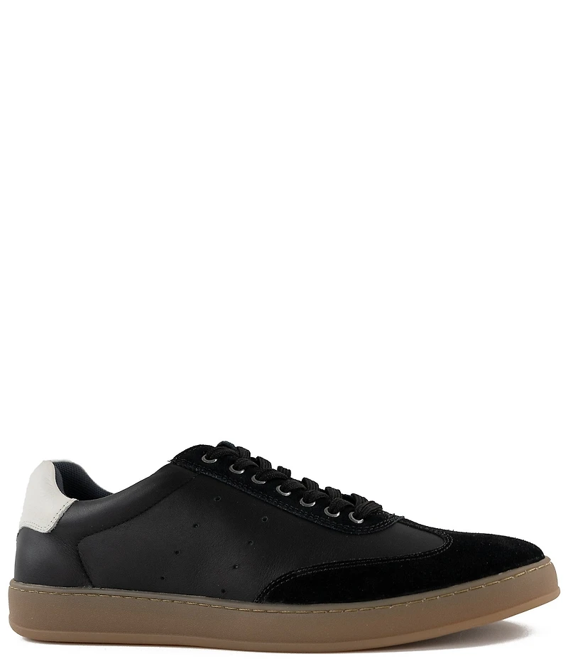 Section X Men's Austin Leather Suede Lace-Up Sneakers