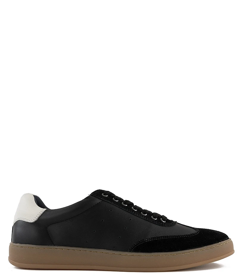 Section X Men's Austin Leather Suede Lace-Up Sneakers