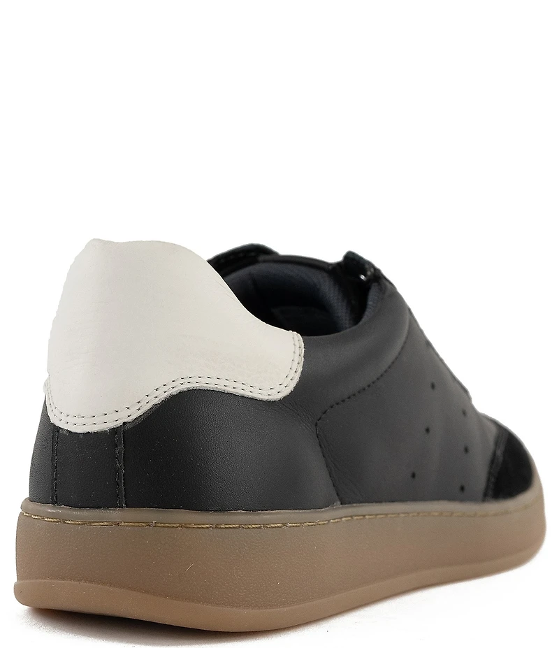 Section X Men's Austin Leather Suede Lace-Up Sneakers