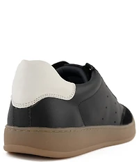 Section X Men's Austin Leather Suede Lace-Up Sneakers