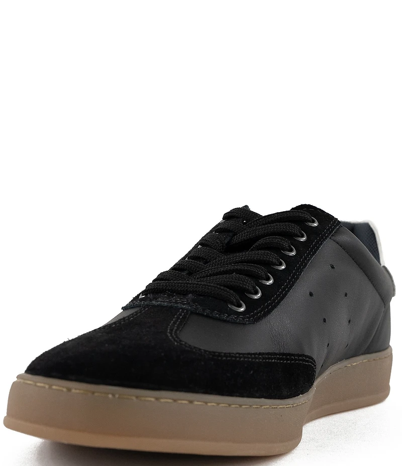 Section X Men's Austin Leather Suede Lace-Up Sneakers
