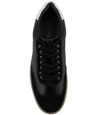 Section X Men's Austin Leather Suede Lace-Up Sneakers