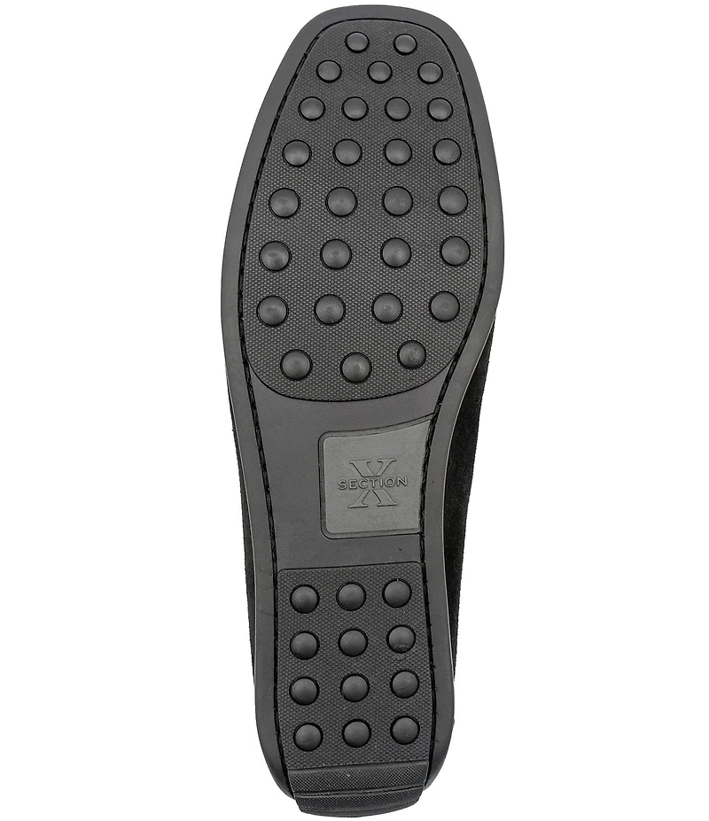 Section X Men's Darion Suede Moccasin Loafers