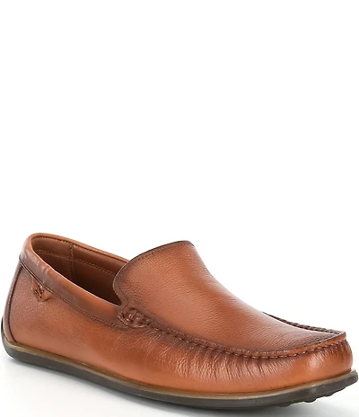 Section X Men's Darion Leather Venetian Loafers