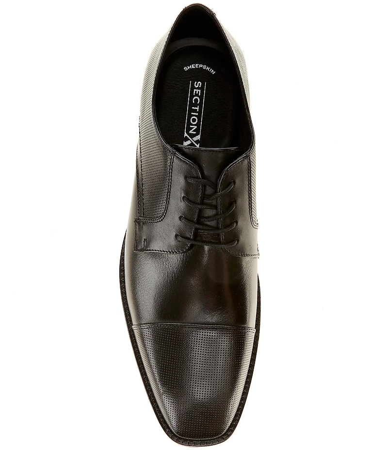 Section X Men's Jeremiah Cap Toe Dress Shoes