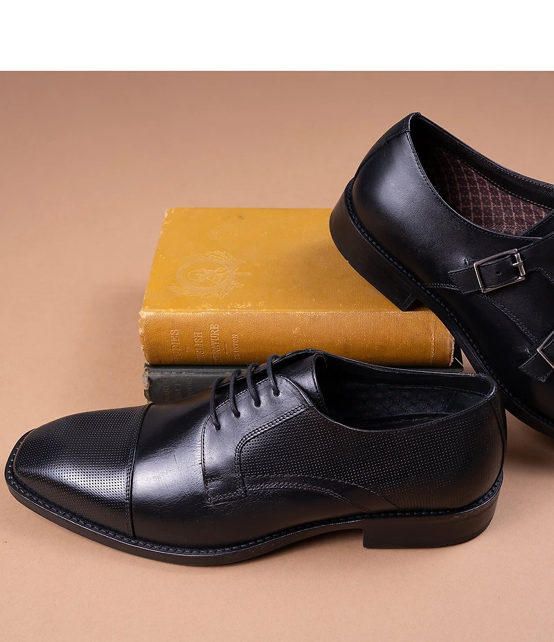 Section X Men's Jeremiah Cap Toe Dress Shoes