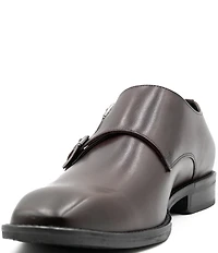 Section X Men's Jeremiah Leather Double Monk Strap Oxfords