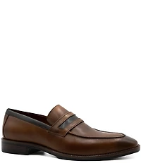 Section X Men's Jeremiah Leather Dress Penny Loafers