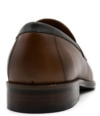 Section X Men's Jeremiah Leather Dress Penny Loafers