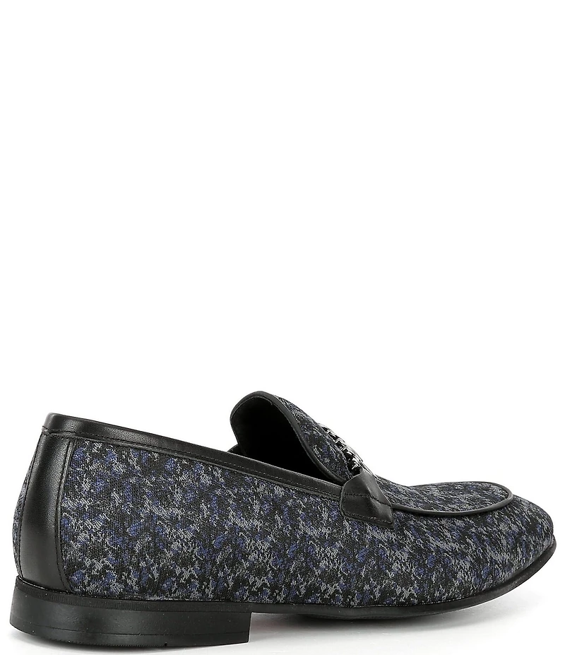 Section X Men's Saint Chain Hardware Venetian Dress Loafers